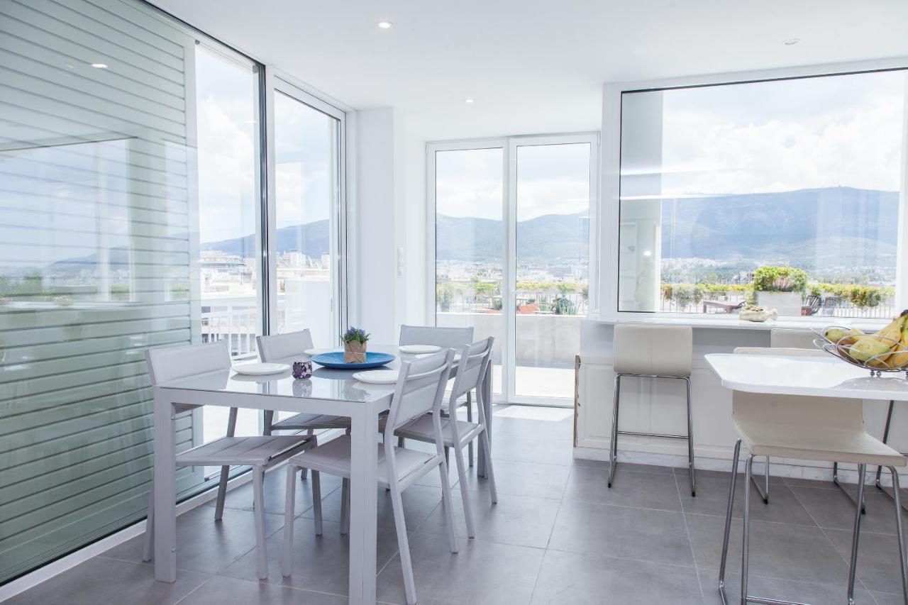 Gorgeous Penthouse With Private Jacuzzi And Amazing View! Apartment Athens Exterior photo