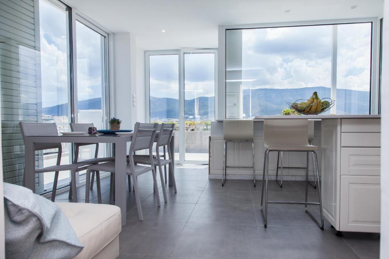 Gorgeous Penthouse With Private Jacuzzi And Amazing View! Apartment Athens Exterior photo